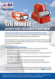120 minute Cockpit Voice Recorder Requirement - 