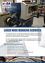 Laser Wire Marking Services - 